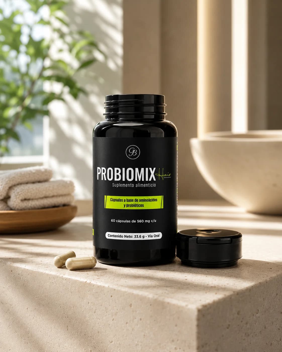 PROBIOMIX HAIR — Suplemento capilar dermatológico - Vista 2